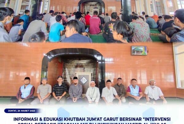 Selenggarakan Intervensi Sosial Berbasis Keagamaan,BNNK Garut Perkuat KIE P4GN