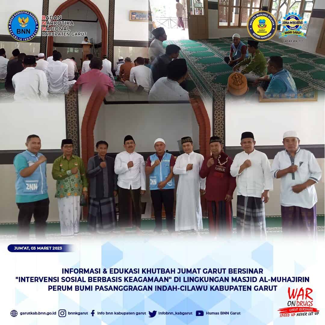 Perkuat KIE P4GN, BNNK Garut Gelar Intervensi Sosial Berbasis Keagamaan