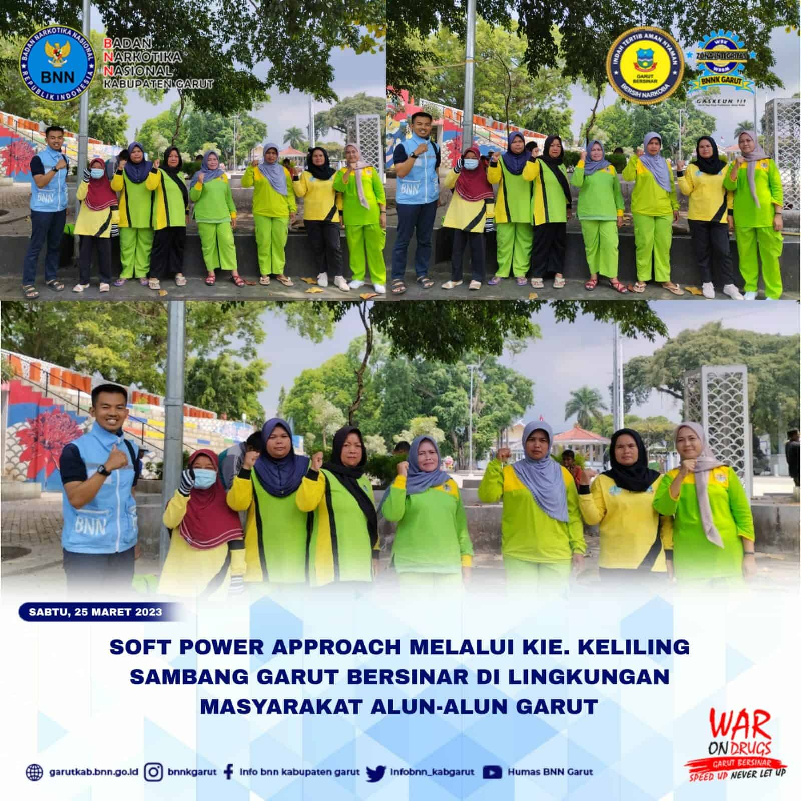 Perkuat Soft Power Approach, BNNK Garut Adakan KIE. Keliling Sambang Garut BERSINAR Perkuat Soft Power Approach, BNNK Garut Adakan KIE. Keliling Sambang Garut BERSINAR