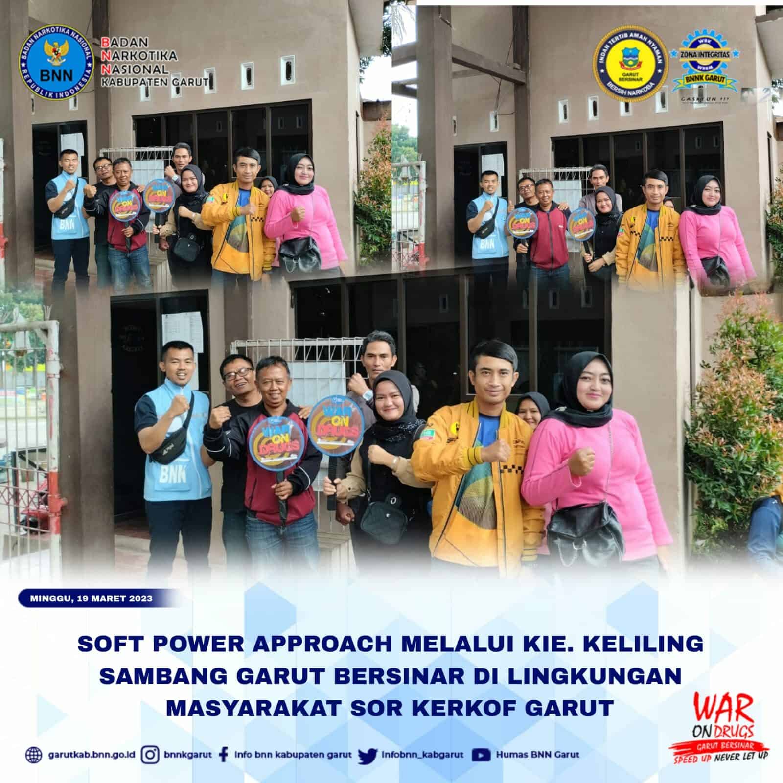 Perkuat Soft Power Approach, BNNK Garut Selenggarakan KIE. Keliling Sambang Garut BERSINAR Perkuat Soft Power Approach, BNNK Garut Selenggarakan KIE. Keliling Sambang Garut BERSINAR