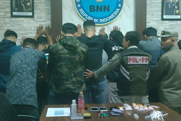 Dalam Rangka HUT BNN RI ke-21, BNNK Garut Gelar Operasi Gabungan P4GN