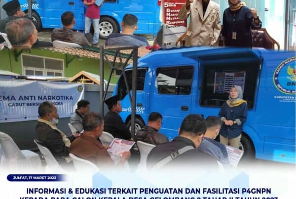 BNNK Garut Adakan Penguatan dan Fasilitasi P4GNPN