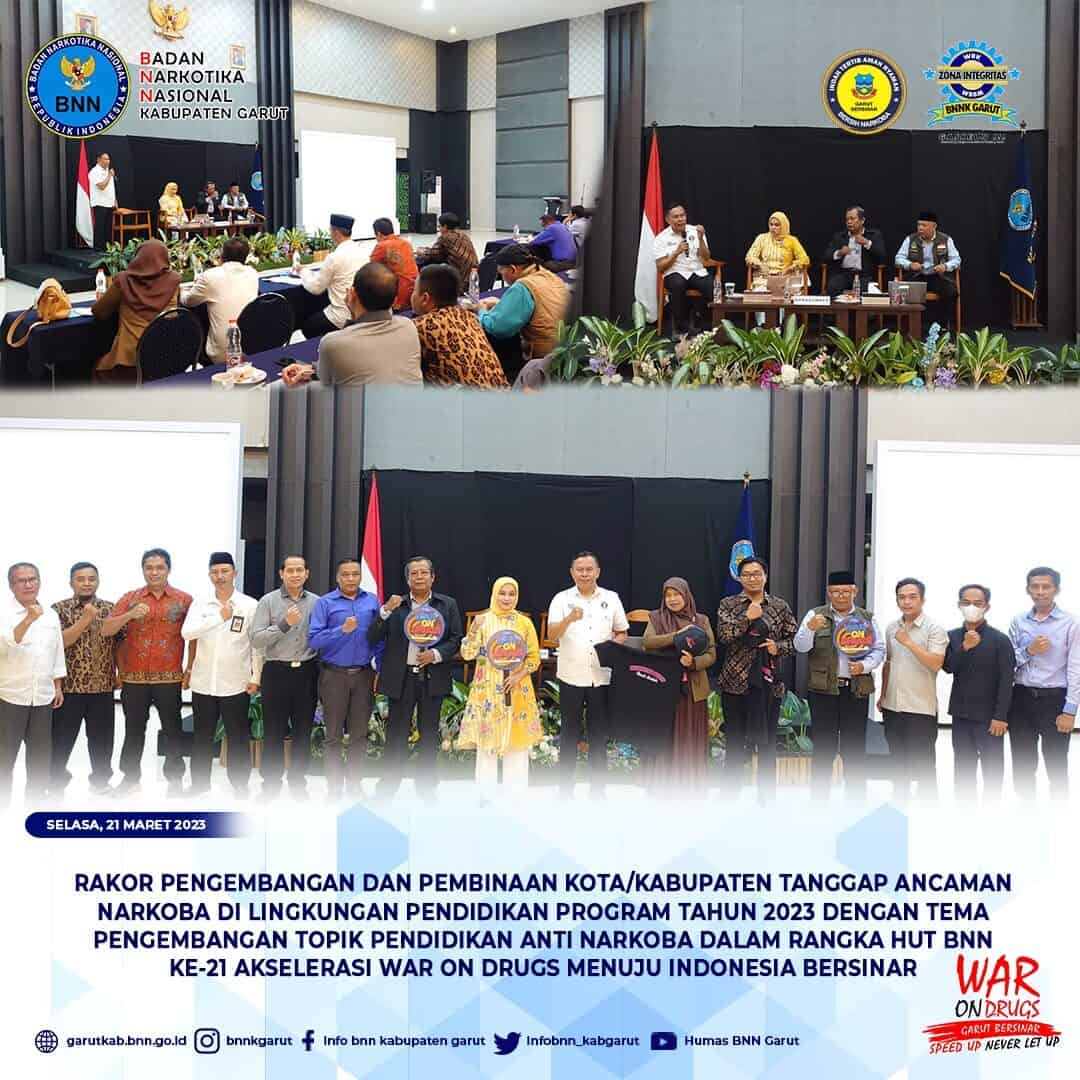Perkuat Pengembangan Topik Pendidikan Anti Narkoba, BNNK Garut Gelar Rakor Perkuat Pengembangan Topik Pendidikan Anti Narkoba, BNNK Garut Gelar Rakor