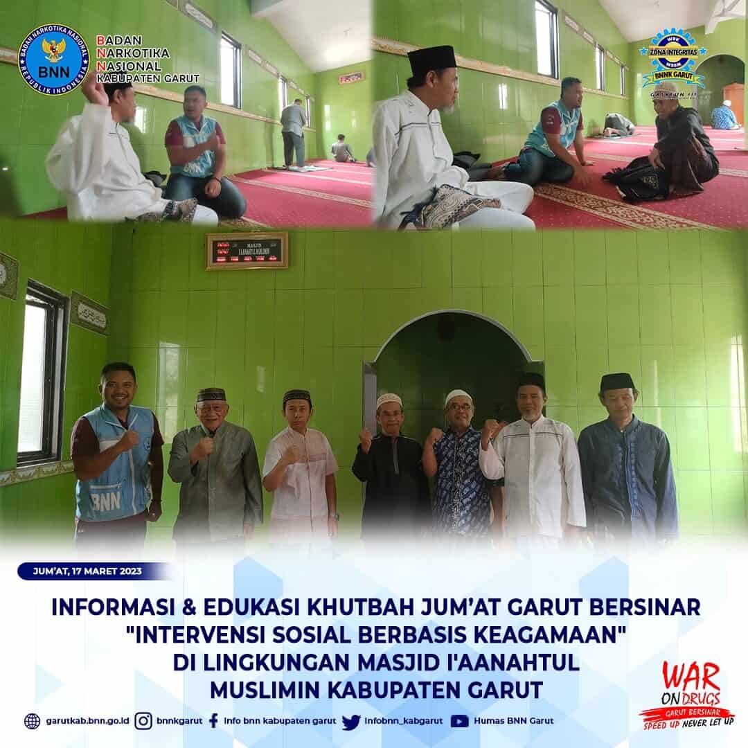 BNNK Garut Selenggarakan Intervensi Sosial Berbasis Keagamaan Untuk Perkuat KIE P4GN BNNK Garut Selenggarakan Intervensi Sosial Berbasis Keagamaan Untuk Perkuat KIE P4GN