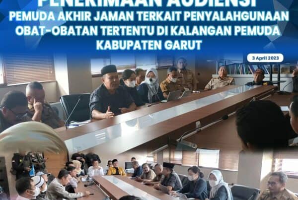BNNK Garut Hadiri Audiensi Terkait Penyalahgunaan Obat-Obatan Tertentu Di Kalangan Pemuda BNNK Garut Hadiri Audiensi Terkait Penyalahgunaan Obat-Obatan Tertentu Di Kalangan Pemuda