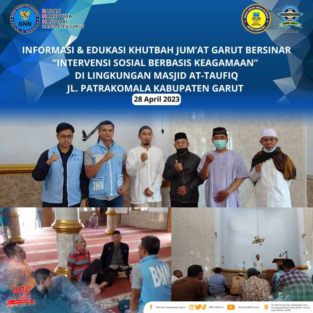 BNNK Garut Selenggarakan Intervensi Sosial Berbasis Keagamaan Guna Perkuat KIE P4GN BNNK Garut Selenggarakan Intervensi Sosial Berbasis Keagamaan Guna Perkuat KIE P4GN