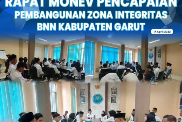 BNNK Garut Adakan Monev Pencapaian Pembangunan Zona Integritas (ZI)