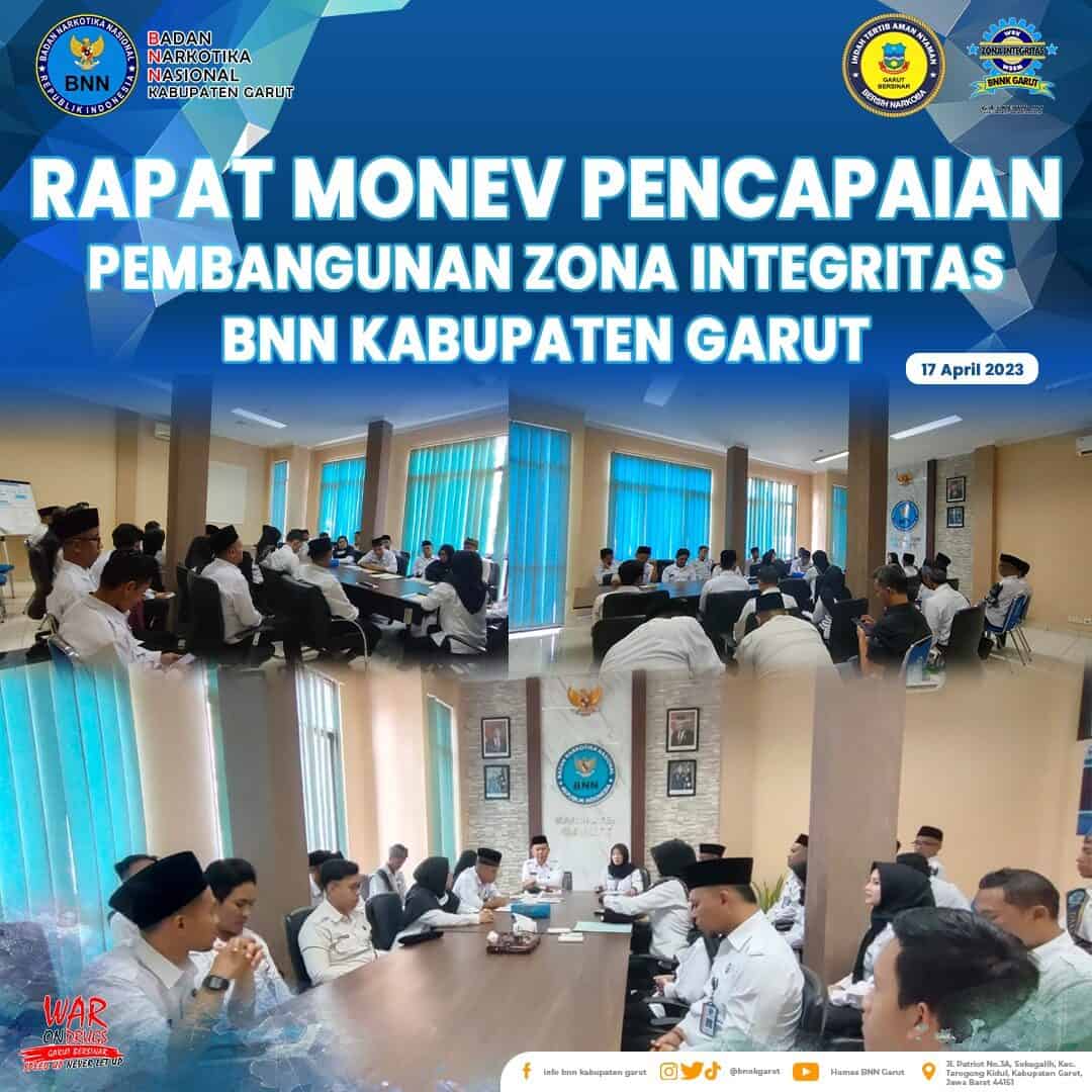 BNNK Garut Adakan Monev Pencapaian Pembangunan Zona Integritas (ZI) BNNK Garut Adakan Monev Pencapaian Pembangunan Zona Integritas (ZI)