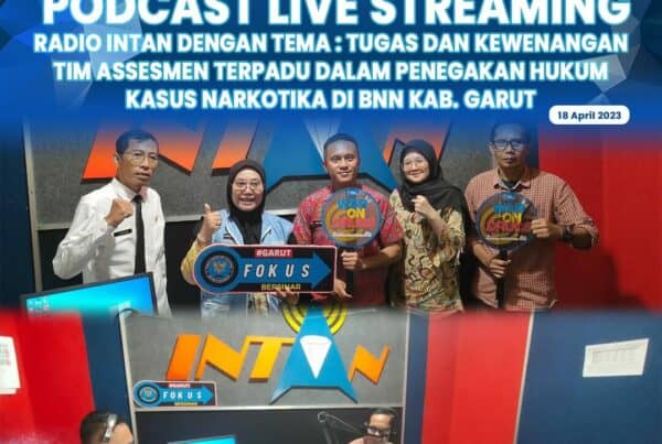 BNNK Garut Adakan Podcast P4GN Live Streaming Radio Intan