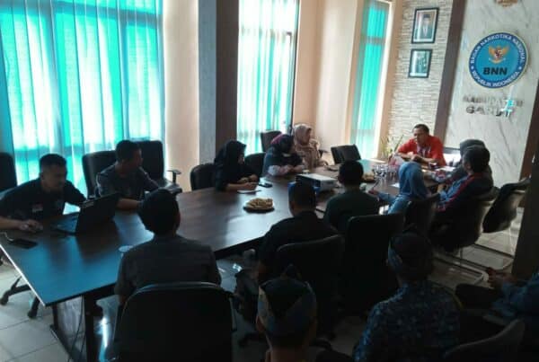 BNNK Garut Gelar Monev Pencapaian Pembangunan Zona Integritas BNN Kab. Garut