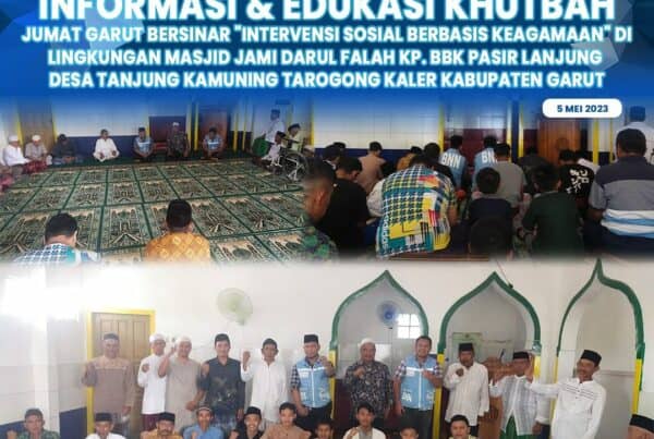 BNNK Garut Adakan Intervensi Sosial Berbasis Keagamaan Guna Perkuat KIE P4GN