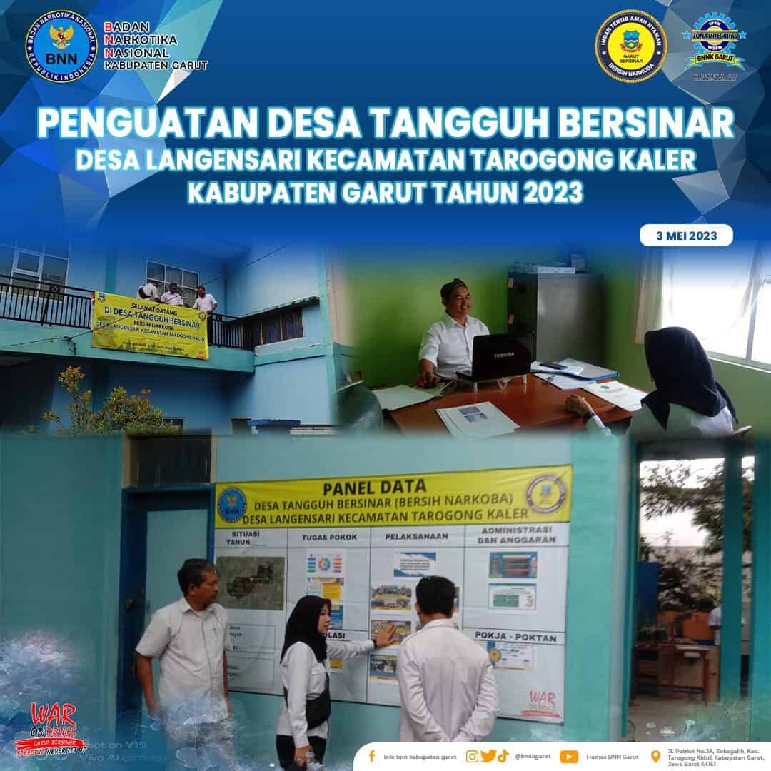 BNNK Garut Gelar Penguatan Desa Tangguh BERSINAR BNNK Garut Gelar Penguatan Desa Tangguh BERSINAR