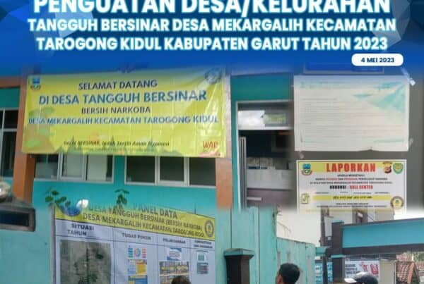 Perkuat P4GN, BNNK Garut Gelar Penguatan Desa Tangguh Bersinar Desa