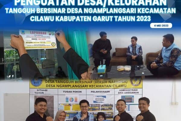 Perkuat P4GN, BNNK Garut Adakan Penguatan Desa Tangguh Bersinar Desa