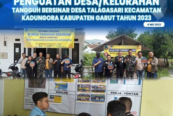 Perkuat P4GN, BNNK Garut Selenggarakan Penguatan Desa Tangguh Bersinar Desa