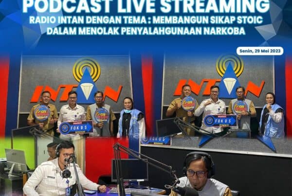 BNNK Garut Gelar Podcast P4GN Live Streaming Radio Intan