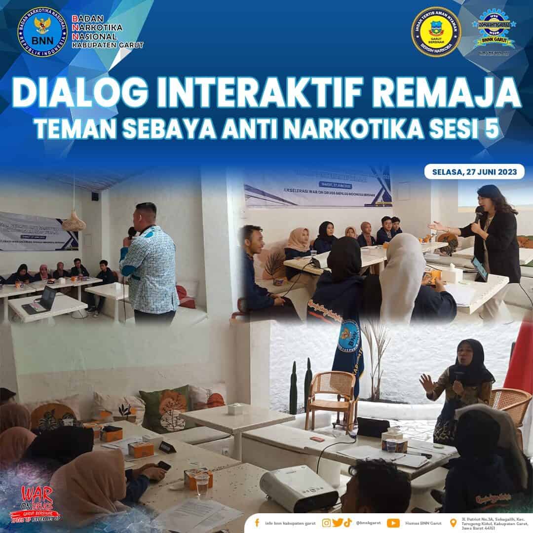 BNNK Garut Gelar Dialog Interaktif Remaja Teman Sebaya Anti Narkoba Sesi 5 BNNK Garut Gelar Dialog Interaktif Remaja Teman Sebaya Anti Narkoba Sesi 5