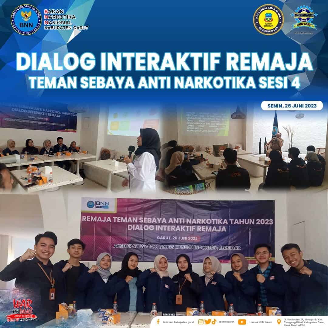 BNNK Garut Gelar Dialog Interaktif Remaja Teman Sebaya Anti Narkoba Sesi 4 BNNK Garut Gelar Dialog Interaktif Remaja Teman Sebaya Anti Narkoba Sesi 4