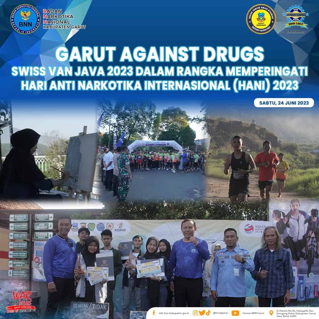 BNNK Garut Gelar Garut Against Drugs Dalam Rangka Memperingati HANI 2023 Garut Against Drugs Dalam Rangka Memperingati Hari Anti Narkotika Internasional (HANI) 2023