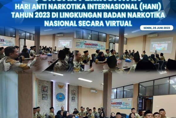 Puncak Peringatan Hari Anti Narkotika Internasional (HANI) 2023