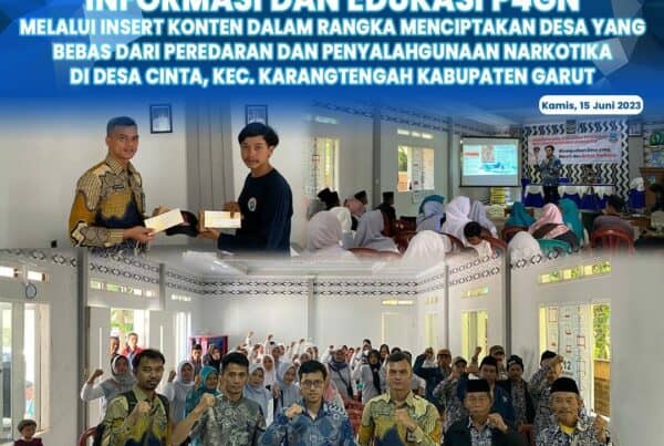 BNNK Garut Gelar Giat Informasi dan Edukasi melalui Insert Konten di Lingkungan Pendidikan