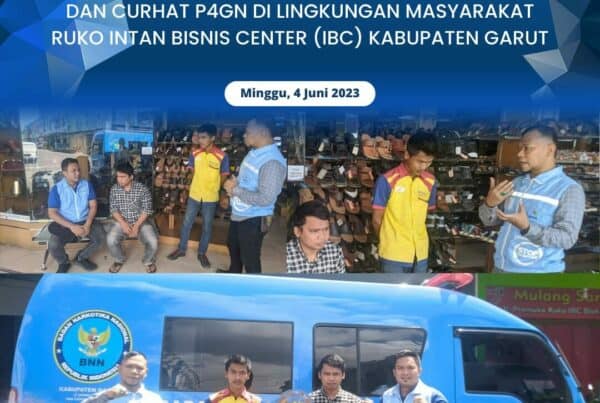 Piket Siaga P4GN “Sambang Garut Bersinar dan Curhat P4GN”, BNNK Garut Perkuat P4GN