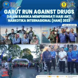 Garut Against Drugs Dalam Rangka Memperingati Hari Anti Narkotika Internasional (HANI) 2023