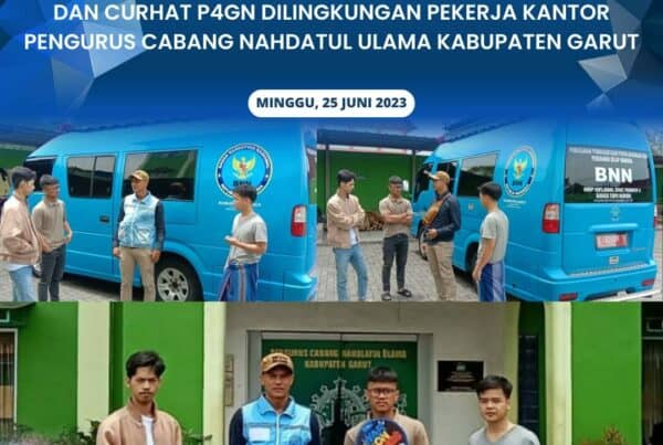 BNNK Garut Laksanakan Piket Siaga P4GN “Sambang Garut Bersinar dan Curhat P4GN”