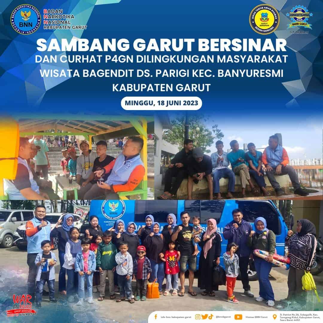 BNNK Garut Gelar Piket Siaga P4GN "Sambang Garut Bersinar dan Curhat P4GN" BNNK Garut Gelar Piket Siaga P4GN “Sambang Garut Bersinar dan Curhat P4GN”