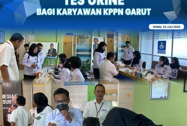 BNNK Garut Gelar Tes Urine Karyawan KPPN Garut
