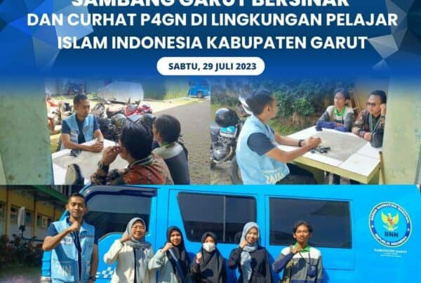 BNNK Garut Perkuat P4GN melalui Curhat P4GN dan Sambang Garut Bersinar