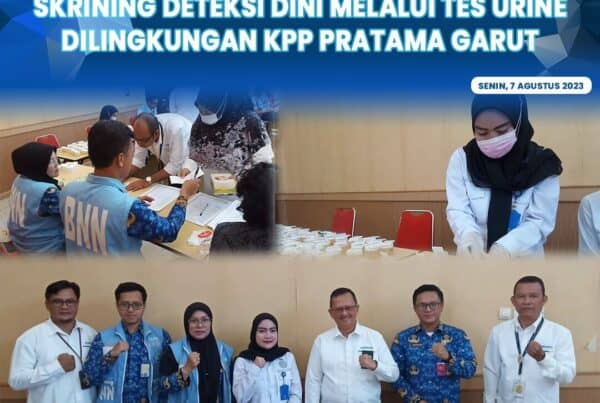 BNNK Garut Gelar Tes Urine Pegawai KPP Pratama Garut