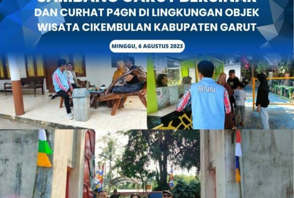 Curhat P4GN dan Sambang Garut Bersinar di Lingkungan Objek Wisata Cikembulan, Garut