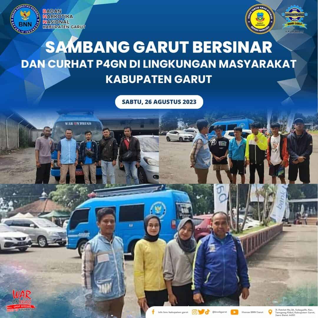 BNNK Garut Laksanakan Curhat P4GN dan Sambang Garut Bersinar di Lingkungan Masyarakat BNNK Garut Laksanakan Curhat P4GN dan Sambang Garut Bersinar di Lingkungan Masyarakat