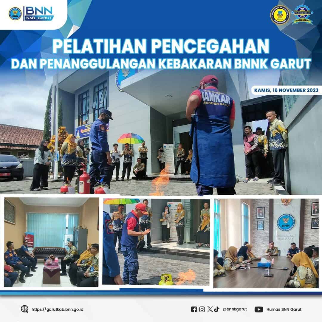 BNNK Garut Ikuti Pelatihan Pencegahan dan Penanggulangan Kebakaran BNNK Garut Ikuti Pelatihan Pencegahan dan Penanggulangan Kebakaran