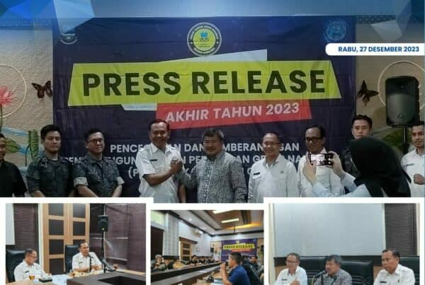 Press Release Akhir Tahun Badan Narkotika Nasional Kabupaten Garut TA. 2023