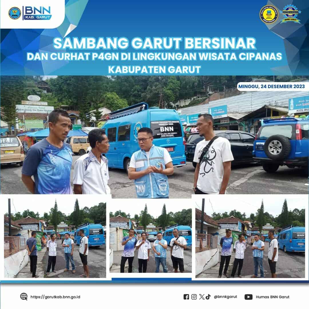 Sambang Garut Bersinar dan Curhat P4GN di Lingkungan Wisata Cipanas Kabupaten Garut Sambang Garut Bersinar dan Curhat P4GN di Lingkungan Wisata Cipanas Kabupaten Garut