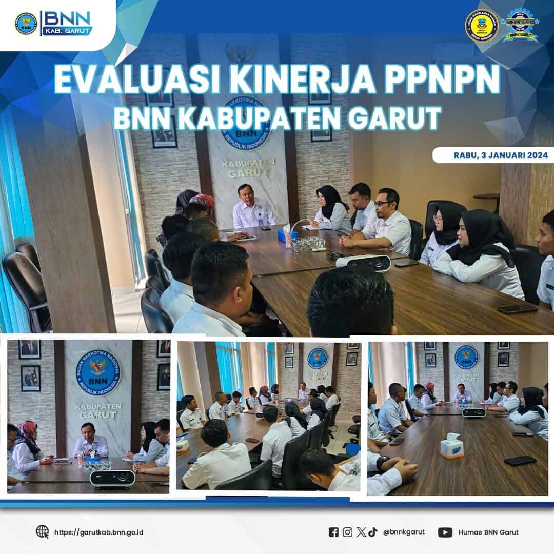 Rapat Evaluasi Kinerja PPNPN di Satuan Kerja BNN Kabupaten Garut Rapat Evaluasi Kinerja PPNPN di Satuan Kerja BNN Kabupaten Garut