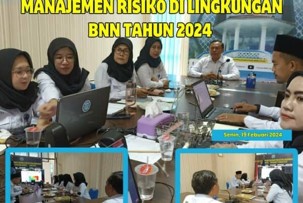 BNNK Garut Ikuti Bimtek Penerapan Manajemen Risiko di Lingkungan BNN Tahun 2024