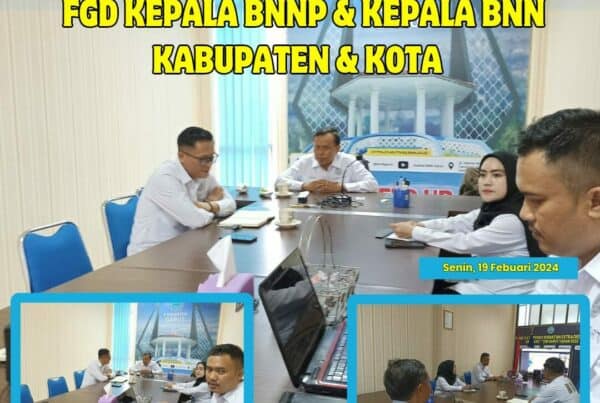 BNNK Garut Ikuti Raker TAT Persiapan FGD Kepala BNNP & Kepala BNN Kabupaten/Kota