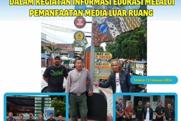 Kolaborasi Seniman dan BNNK Garut Dalam Kegiatan Informasi Edukasi Melalui Pemanfaatan Media Luar Ruang