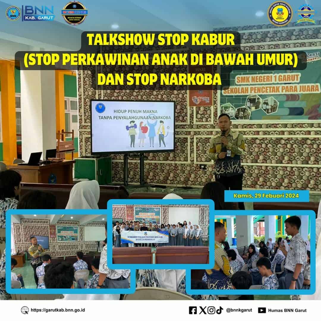 BNNK Garut Adakan Talkshow STOP KABUR dan STOP NARKOBA BNNK Garut Adakan Talkshow STOP KABUR dan STOP NARKOBA