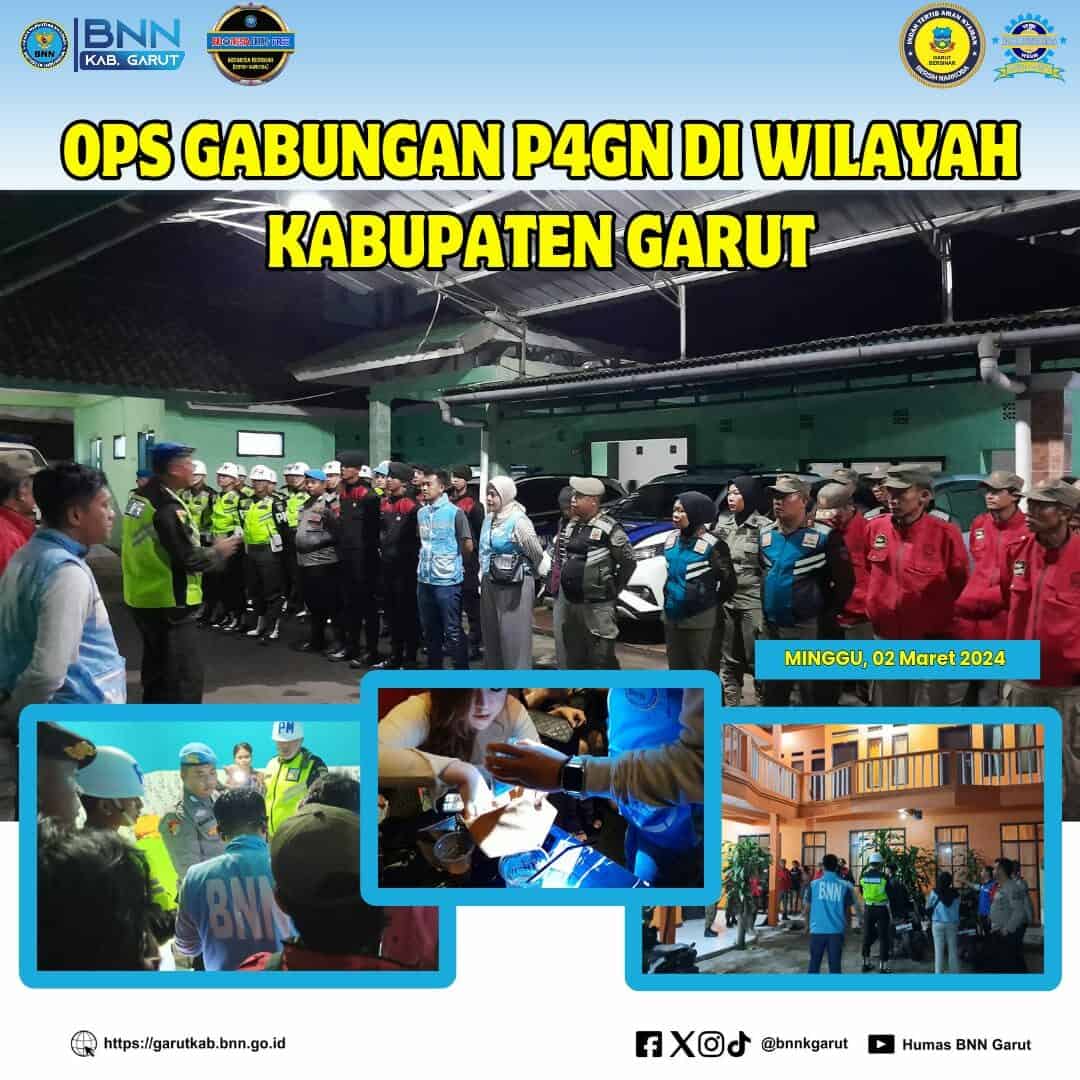 Operasi Gabungan P4GN di Wilayah Kabupaten Garut