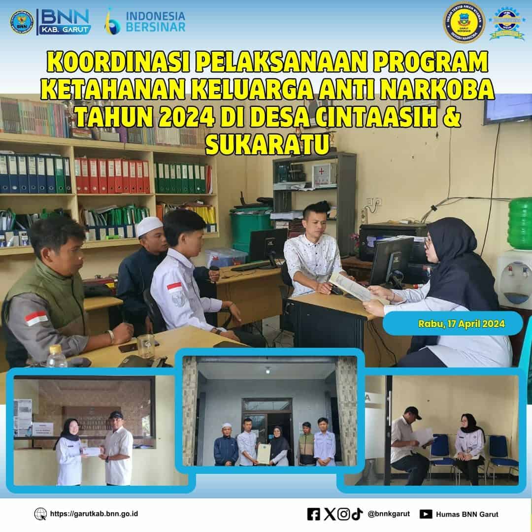 Koordinasi Pelaksanaan Program Ketahanan Keluarga Anti Narkoba Tahun 2024 Koordinasi Pelaksanaan Program Ketahanan Keluarga Anti Narkoba Tahun 2024