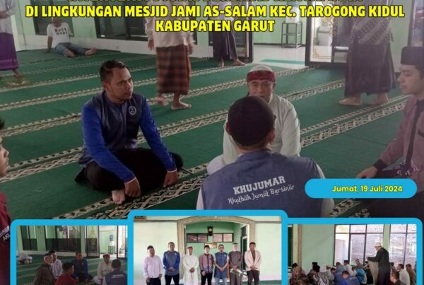 Intervensi Sosial Berbasis Keagamaan “KHUJUMAR” di Lingkungan Masjid Jami As-Salam Kec. Tarogong Kidul Kabupaten Garut