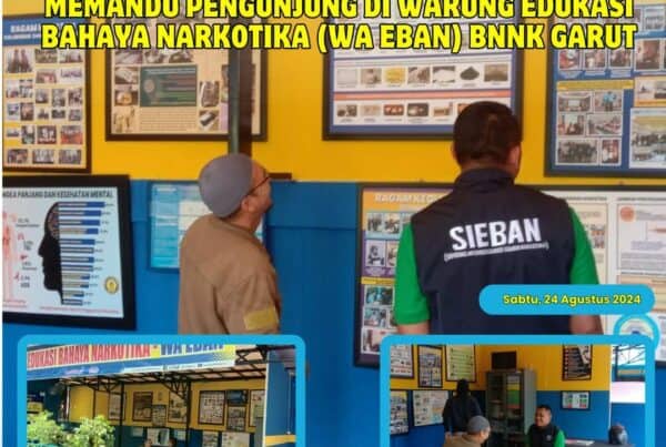PIKET SIAGA P4GN BNNK GARUT SAMBANG INFORMASI DAN EDUKASI BAHAYA NARKOTIKA (SIEBAN), PELAYANAN KELILING, DAN SOSIALISASI AGEN INFORMASI NARKOTIKA GARUT (AING) DI KELURAHAN SUKAKARYA