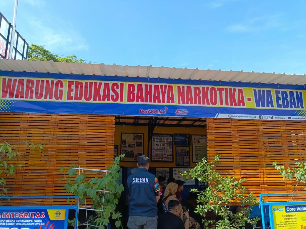 PIKET SIAGA P4GN DI WARUNG EDUKASI BAHAYA NARKOTIKA (WA EBAN) BNNK GARUT PIKET SIAGA P4GN DI WARUNG EDUKASI BAHAYA NARKOTIKA (WA EBAN) BNNK GARUT