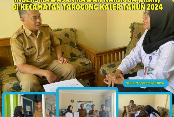 BNNK Garut Laksanakan Koordinasi Survei Pemetaan Indeks Kawasan Rawan Narkoba (IKRN) Di Kecamatan Samarang Tahun 2024