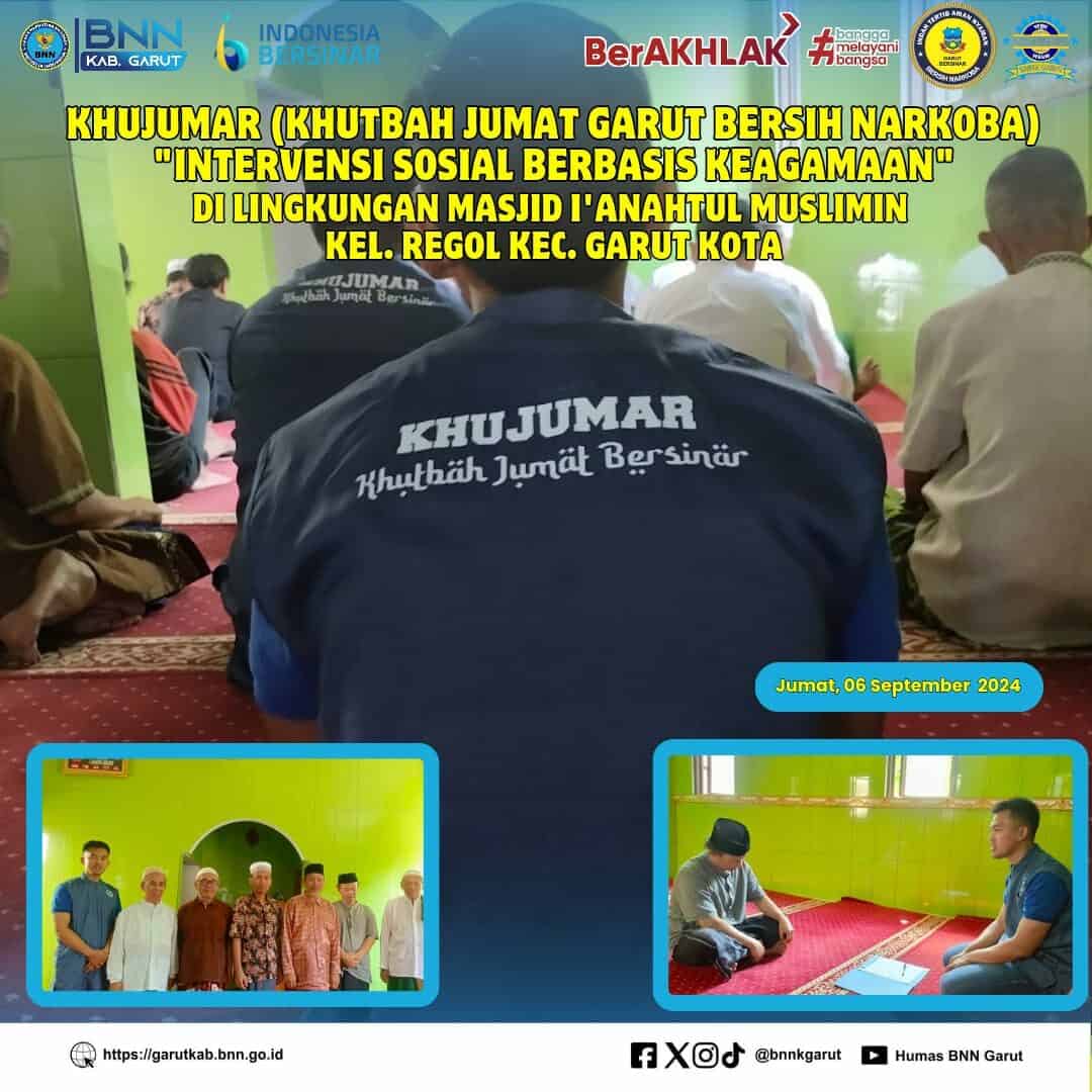 Khutbah Jumat Garut BERSINAR Intervensi Sosial Berbasis Keagamaan di Lingkungan Masjid I'anahtul Muslimin Khutbah Jumat Garut BERSINAR Intervensi Sosial Berbasis Keagamaan di Lingkungan Masjid Al Muwadhif
