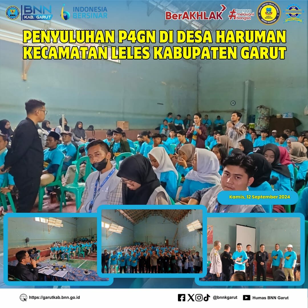 BNNK Garut Gelar Kolaborasi P4GN Bersama Tim Terpadu Desa Wanamekar dan Kecamatan Wanaraja BNNK Garut Gelar Kolaborasi P4GN Bersama Tim Terpadu Desa Wanamekar dan Kecamatan Wanaraja
